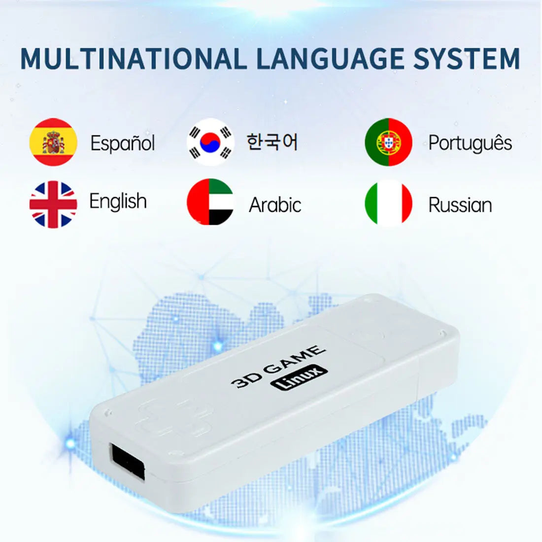 ToRetro- Y6 Game Stick Retro Video Game Console HD 4K- 7