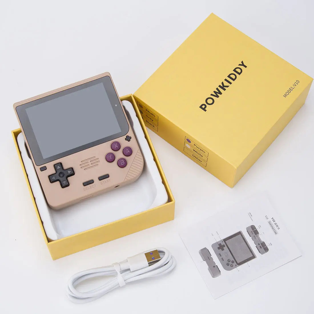 ToRetro- Powkiddy V10 Mini Retro Handheld Game Console- 3