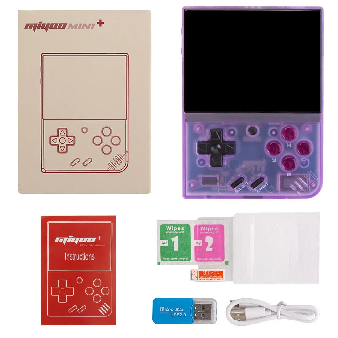 ToRetro- Miyoo Mini Plus Retro Handheld Game Console- 7