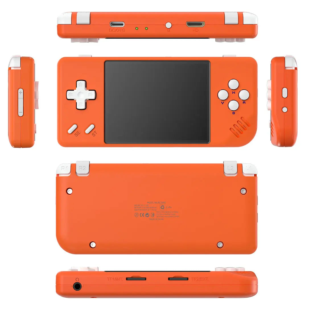 ToRetro- Anbernic RG28XX Retro Handheld Gaming Console- Orange-64G-128G
