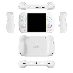 ToRetro- Anbernic RG CubeXX Retro Handheld Game Console- White-32G-256G-11000-Games