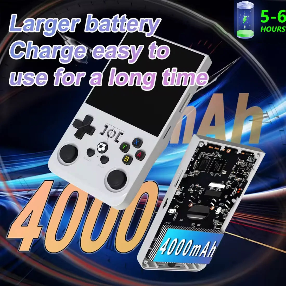 ToRetro- R36MAX Retro Handheld Game Console Linux System Video Game Console-