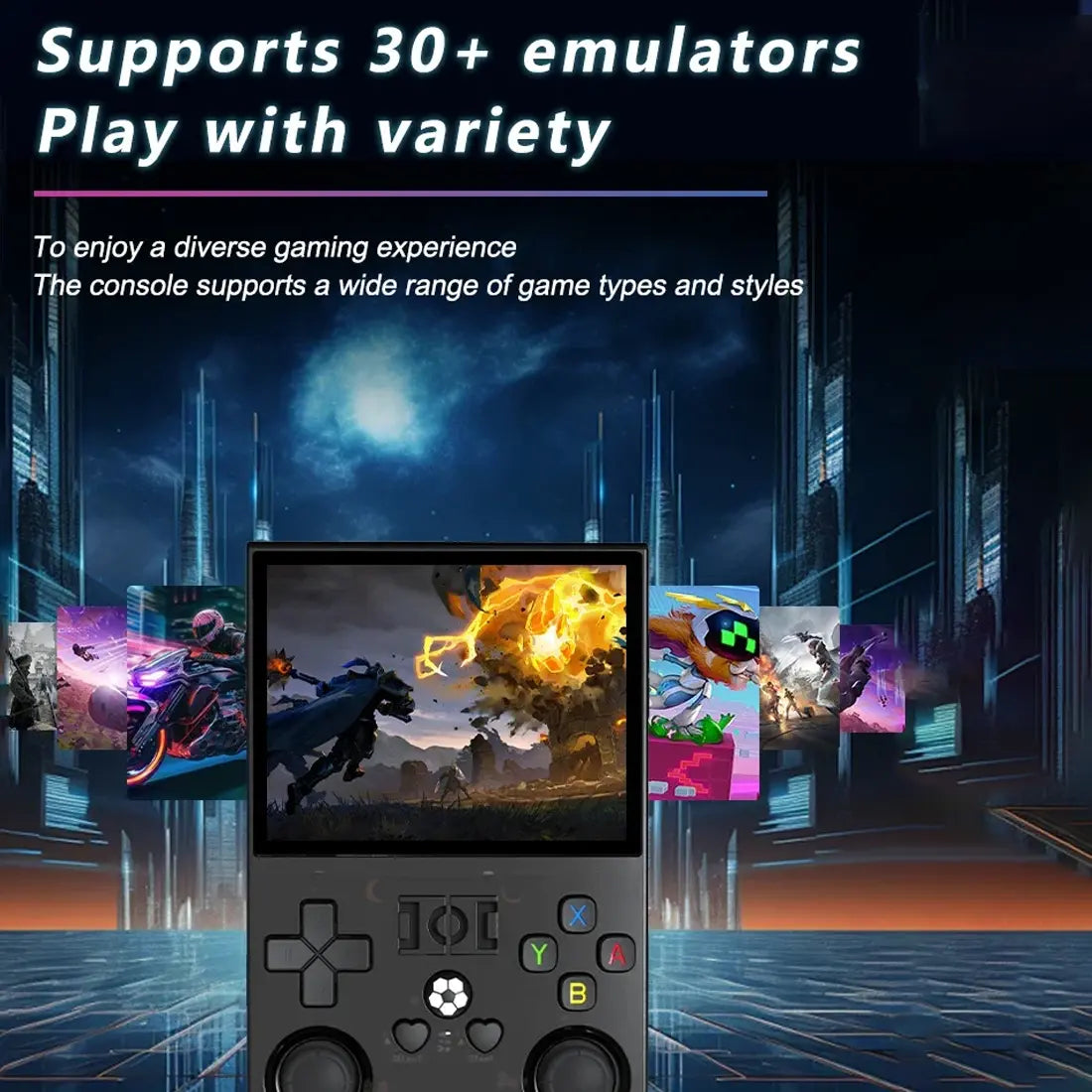 ToRetro- R36S PRO Retro Handheld Game Console Linux System Video Game Console-