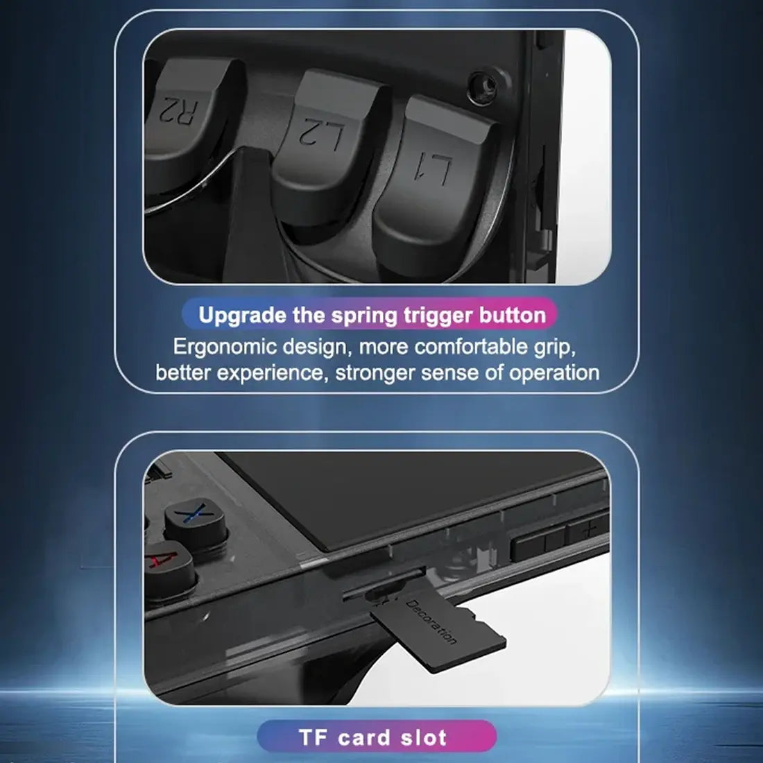 ToRetro- R36S PRO Retro Handheld Game Console Linux System Video Game Console-