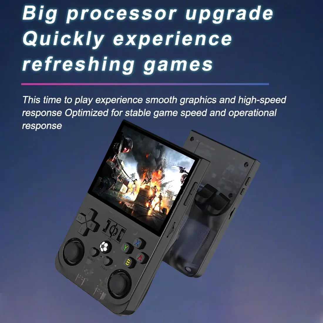 ToRetro- R36S PRO Retro Handheld Game Console Linux System Video Game Console-