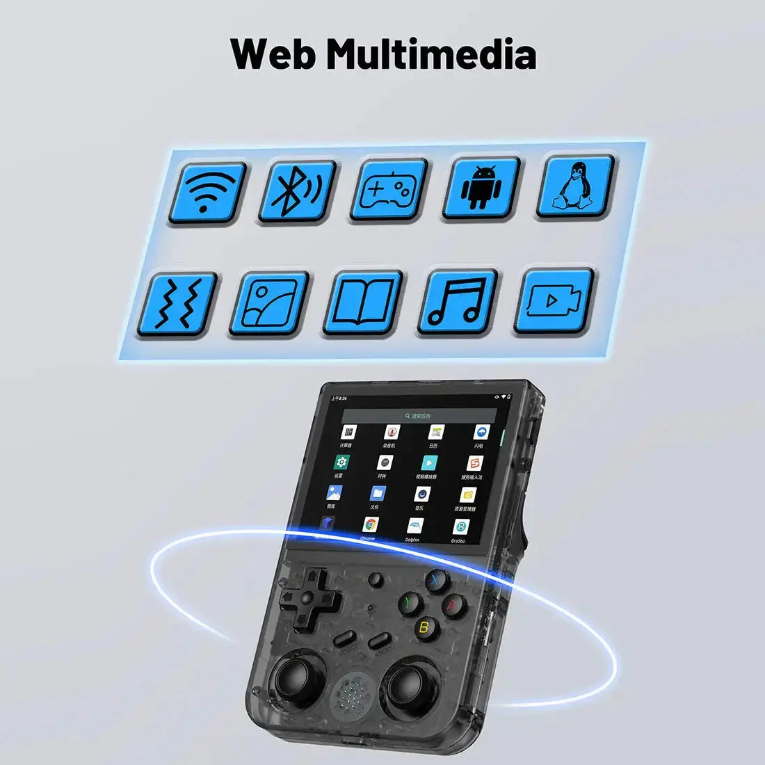 ToRetro- Anbernic RG353V/RG353VS Retro Handheld Game Console- 4