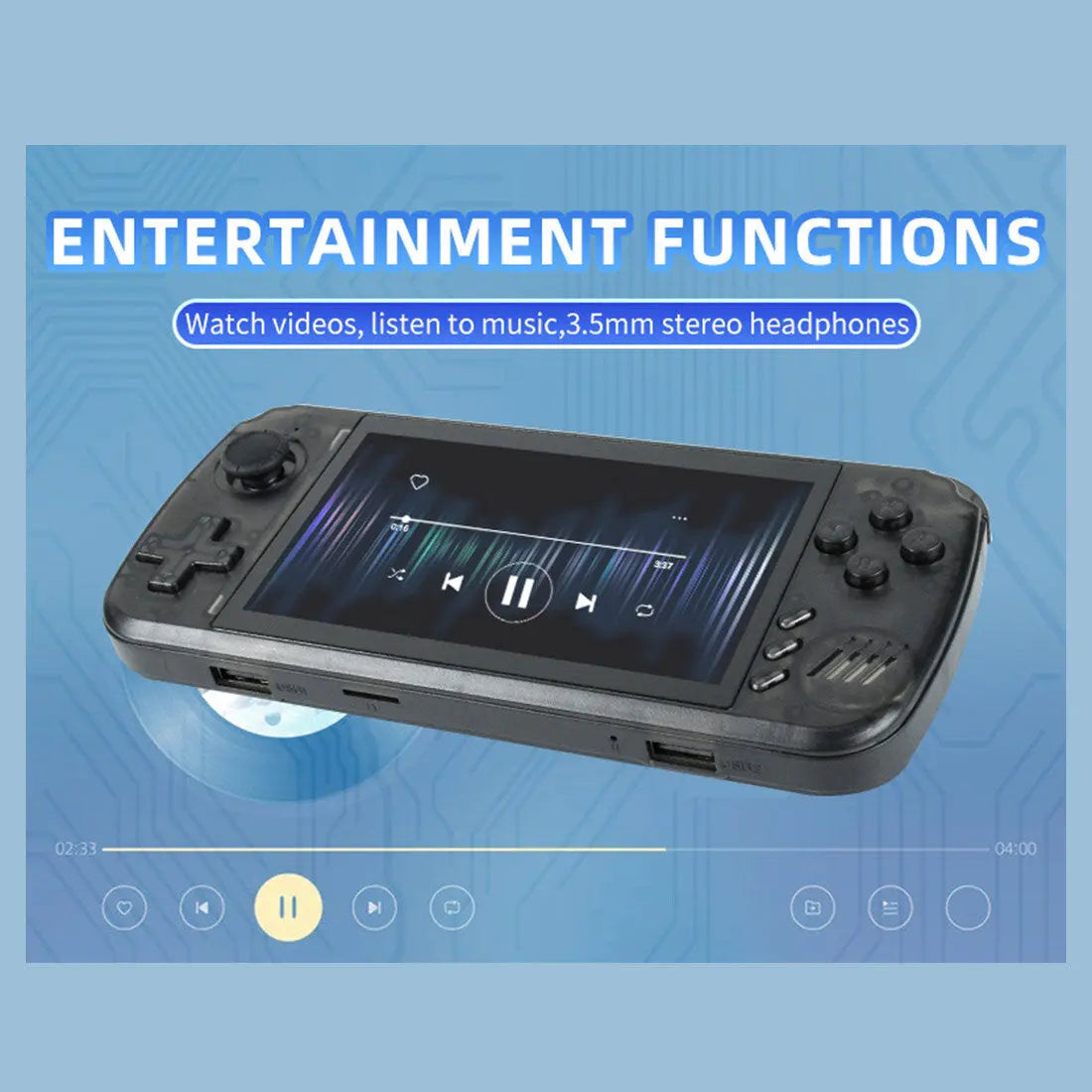 ToRetro-X39-PRO-4.5-Inch-64G-HandheldGame-Console-Built-in-5600_Games-_Purple_-6