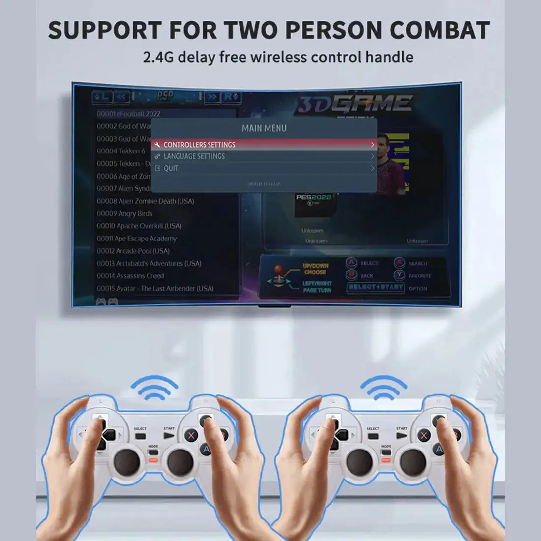 ToRetro- Y6 Game Stick Retro Video Game Console HD 4K- 2