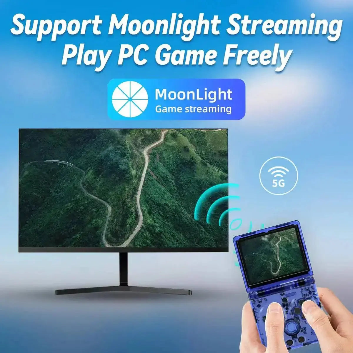 ToRetro- ANBERNIC RG35XX SP Retro Handheld Game Console- 6