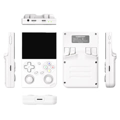 ToRetro- Anbernic RG35XXPro Vertical Retro Handheld Console- White / 64GB+256GB (compatible 14000+ games)