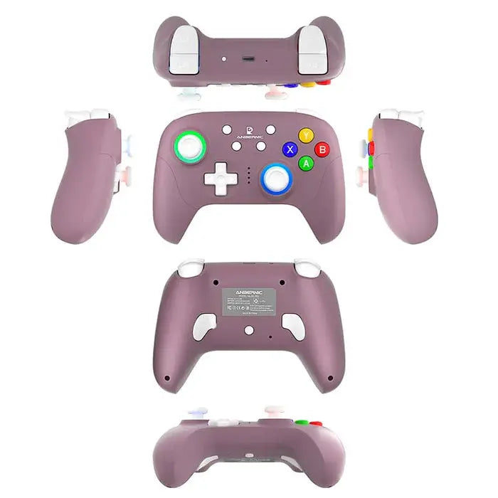 ToRetro- Anbernic RG P01 Controller Wireless Game Controller- Purple-RG-P01-Receiver