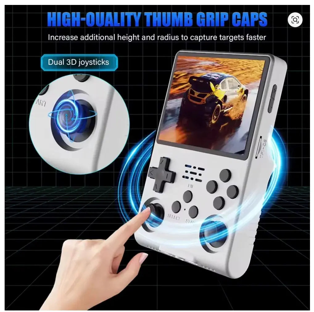 ToRetro- R40S Pro – Retro Handheld Game Console with Dual Joysticks & OTG Support(256G)-