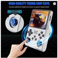 ToRetro- R40S Pro – Retro Handheld Game Console with Dual Joysticks & OTG Support(256G)-