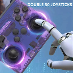 ToRetro- R40S Pro – Retro Handheld Game Console with Dual Joysticks & OTG Support(256G)-