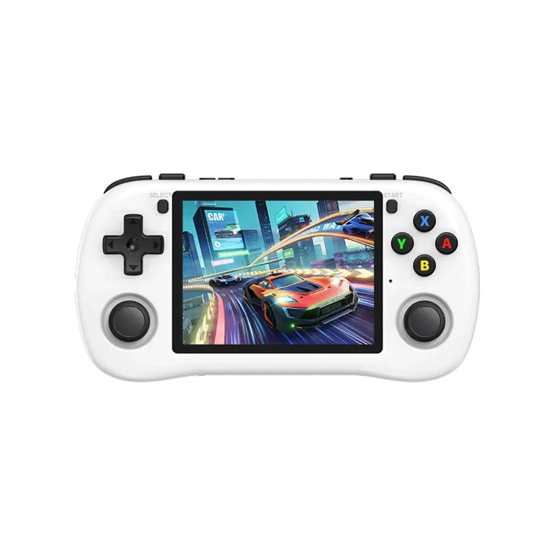 ToRetro- Powkiddy X35H Horizontal Retro Handheld Game Console- White-128GB