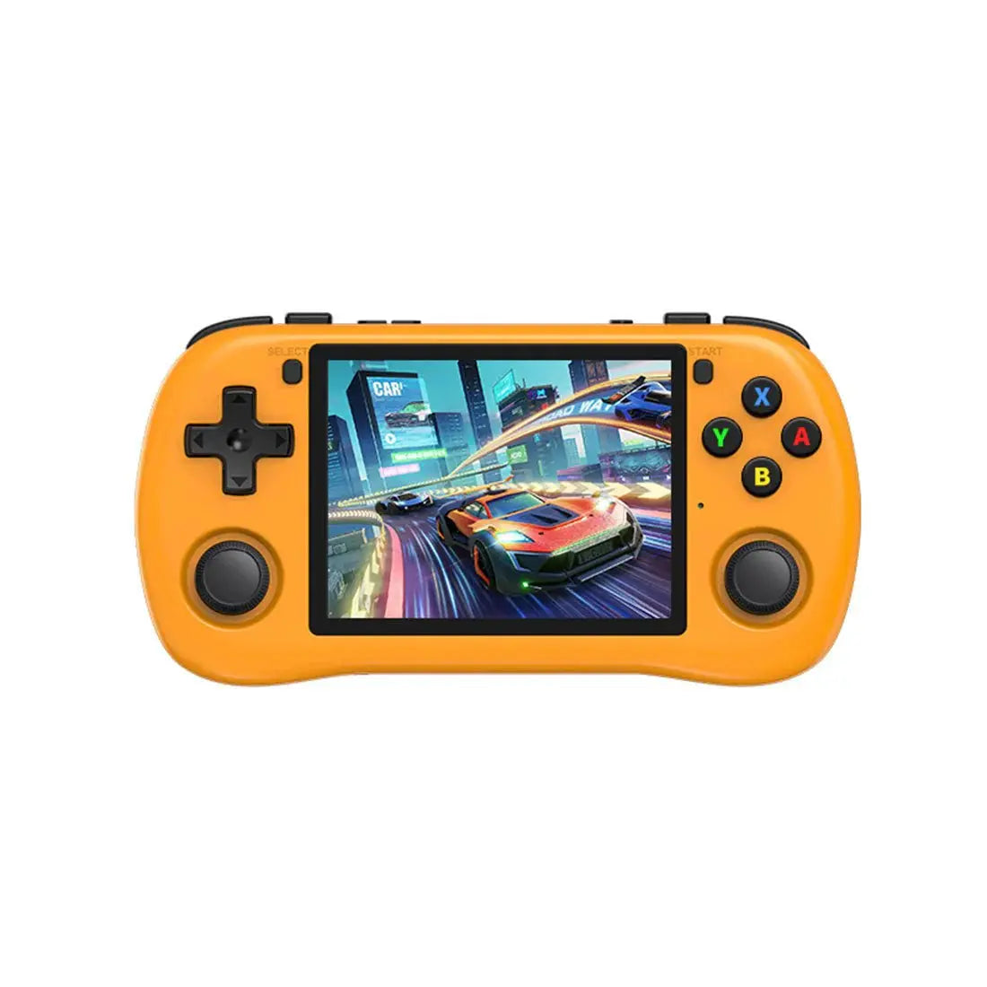 ToRetro- Powkiddy X35H Horizontal Retro Handheld Game Console- Orange-128GB