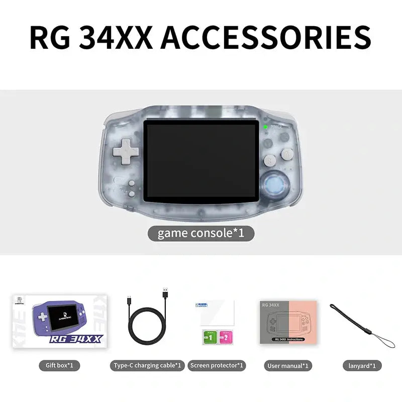 ToRetro- Anbernic RG 34XX Retro Handheld Game Console-