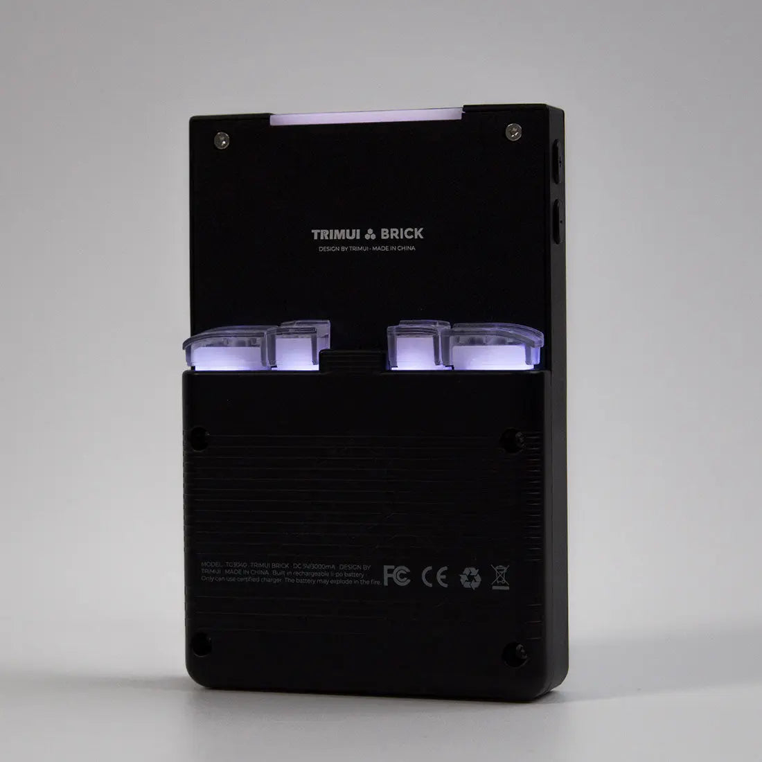 ToRetro- Shoulder Back Button Sets for Trimui Brick Game Console (3 Sets/Transparent)-