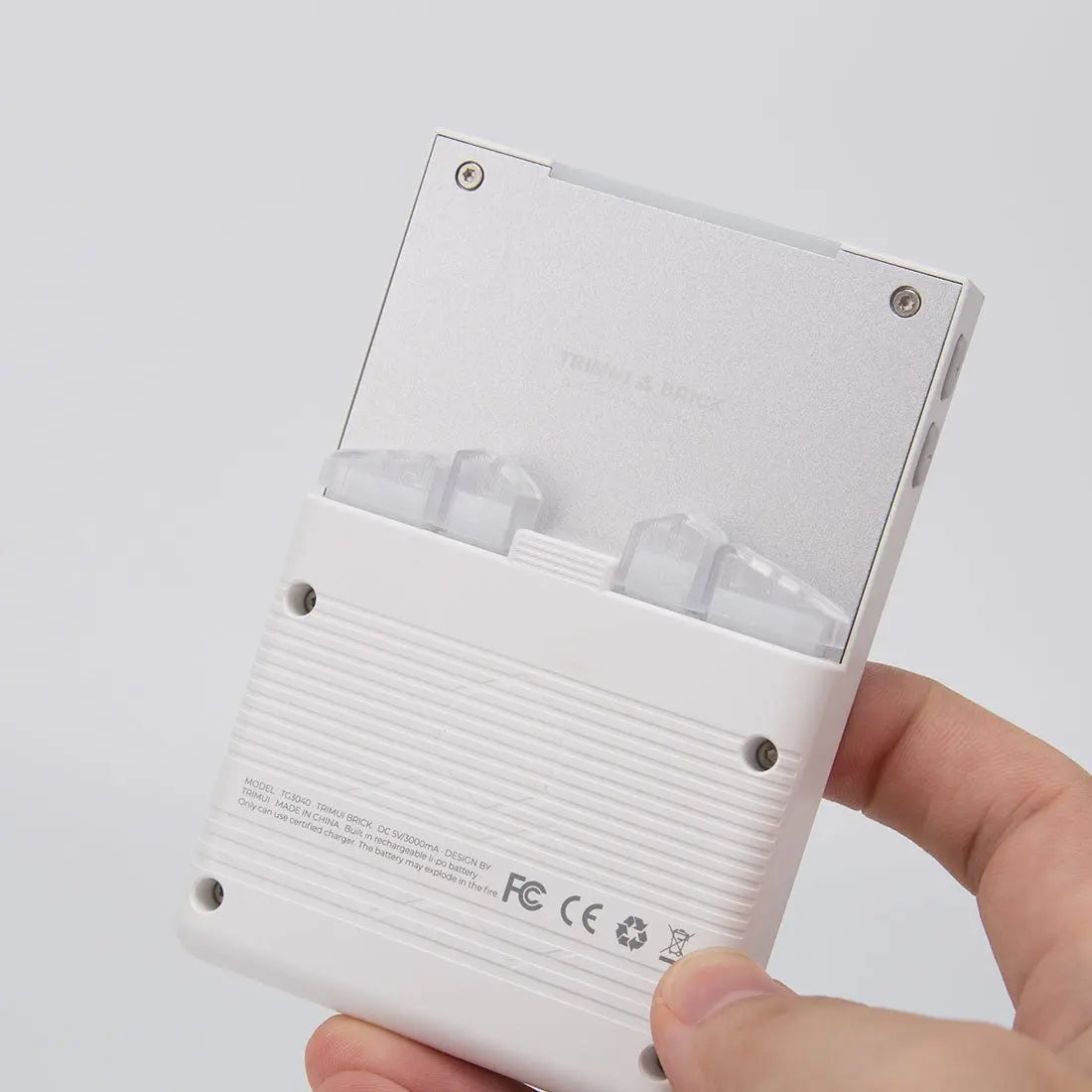 ToRetro- Shoulder Back Button Sets for Trimui Brick Game Console (3 Sets/Transparent)-