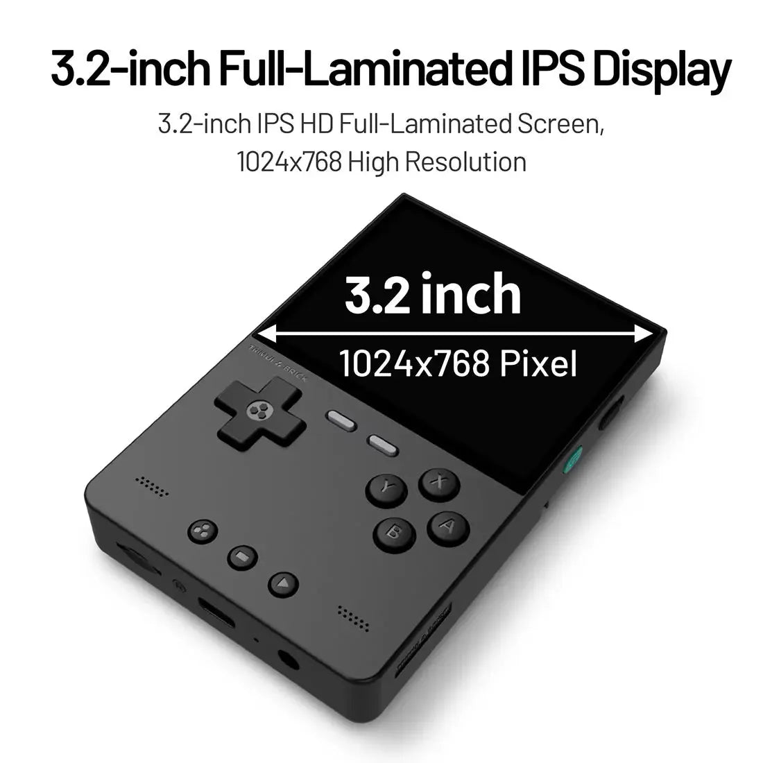 ToRetro- Trimui Brick Handheld Retro Game Console- 7
