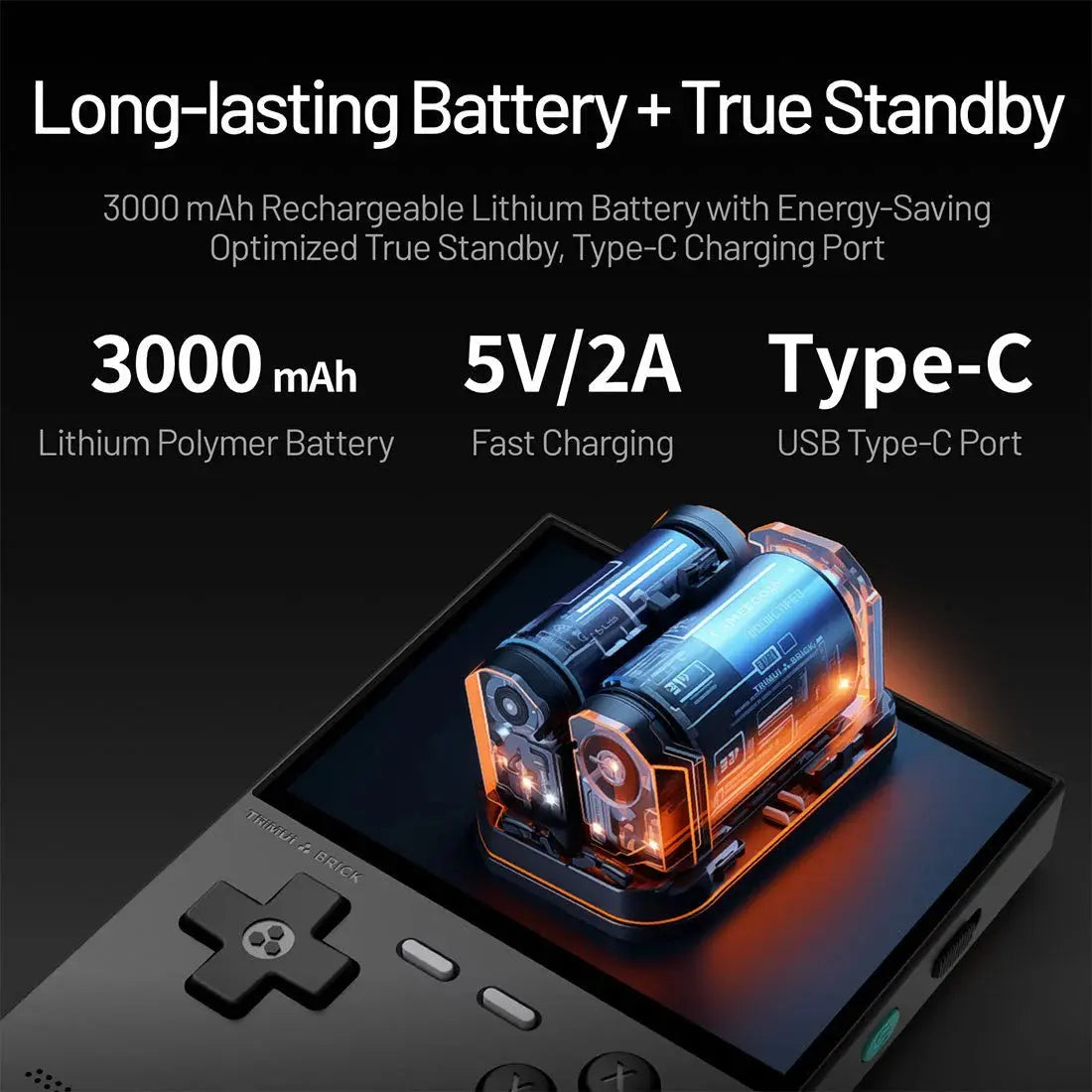 ToRetro- Trimui Brick Handheld Retro Game Console- 6