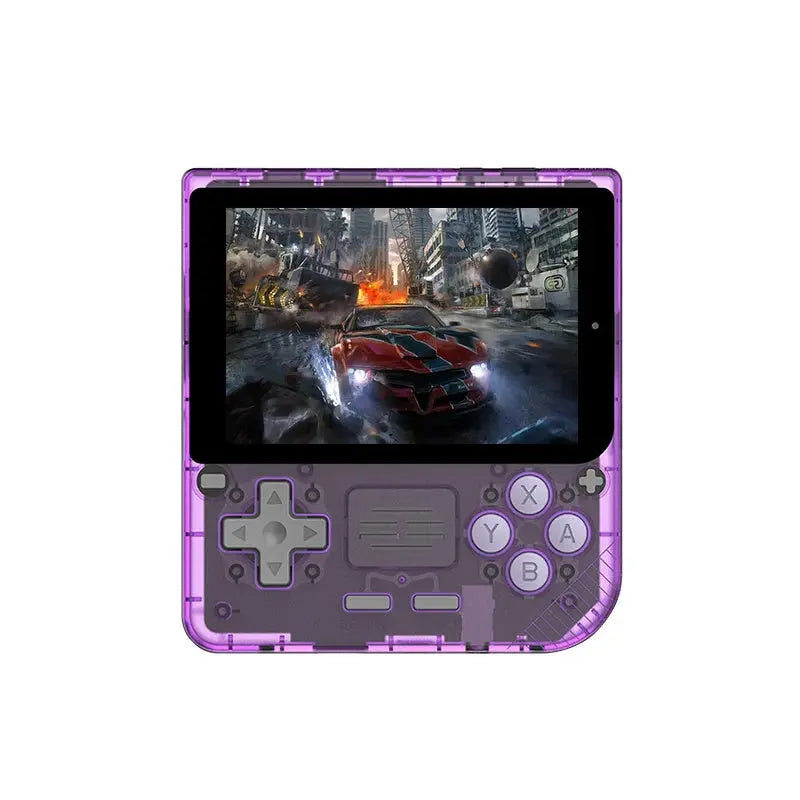 ToRetro- Powkiddy V10 Mini Retro Handheld Game Console- Purple-128GB