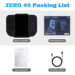ToRetro- ZERO 40 Vertical Handheld Game Console , Android OS, Multi-Emulator Support,  Rotatable Touchscreen-