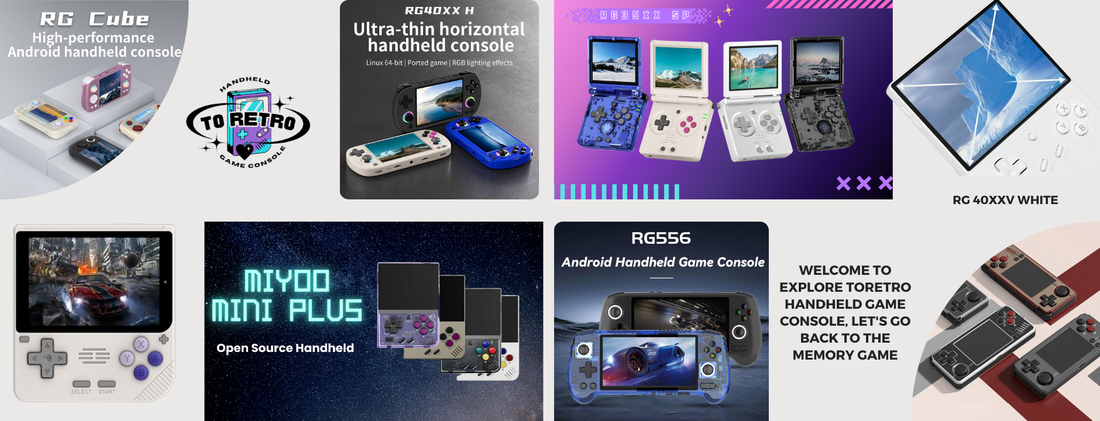 To Retro Handheld Featured Game Console