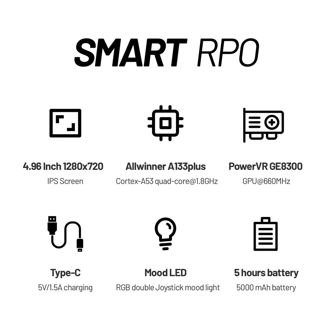 Console di gioco retrò portatile Trimui Smart Pro