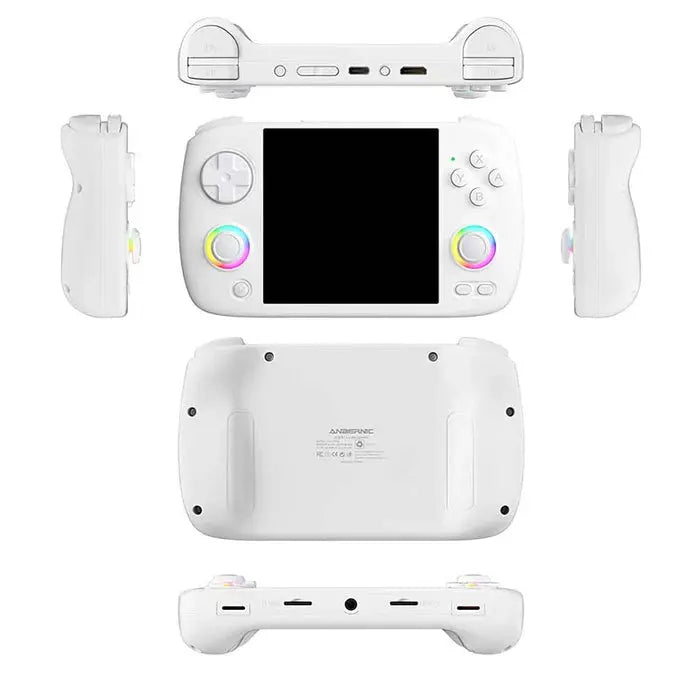 ToRetro- Anbernic RG CubeXX Retro Handheld Game Console- White-32G-256G-11000-Games