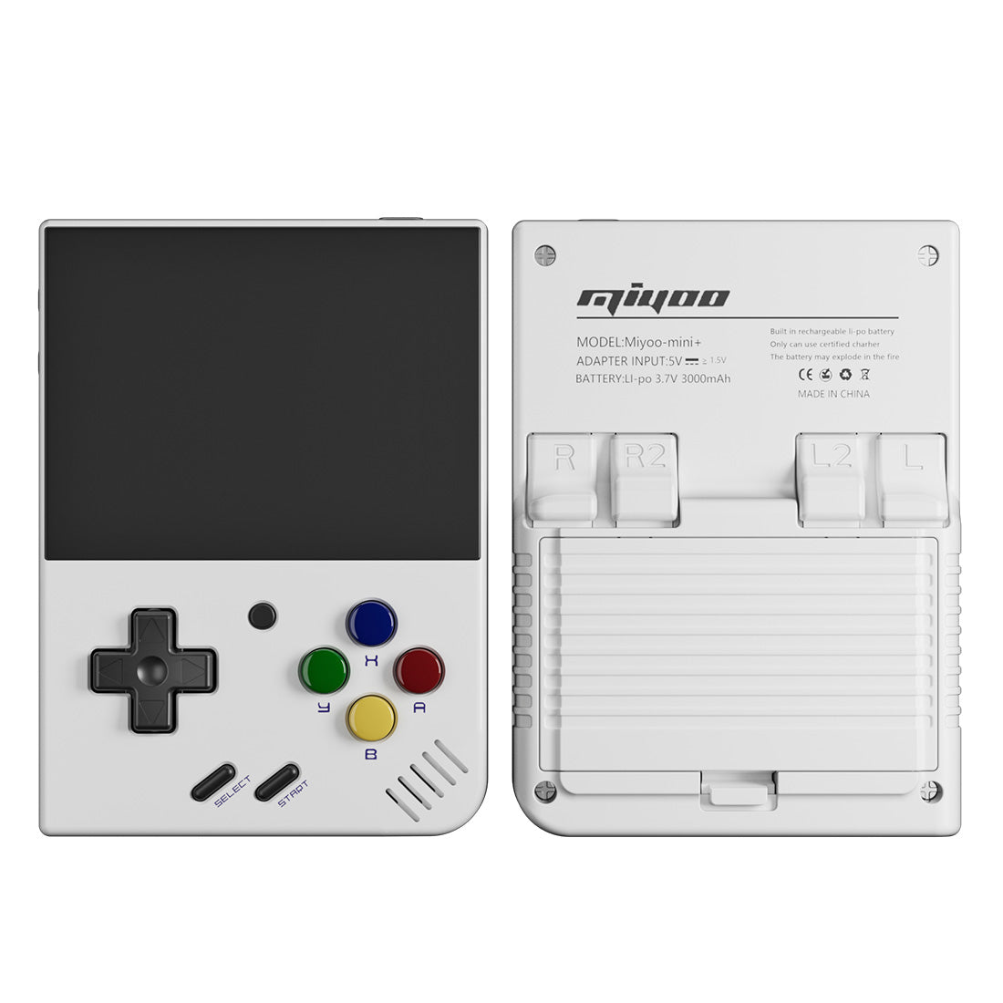 Console di gioco portatile retrò Miyoo Mini Plus + custodia - Bundle