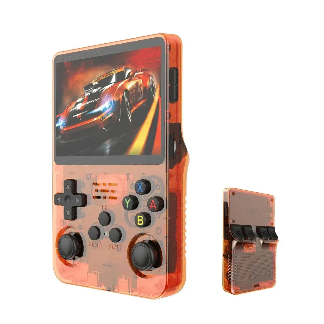  ToRetro- R36S Retro Handheld Game Console Linux System Portable Handheld-Orange