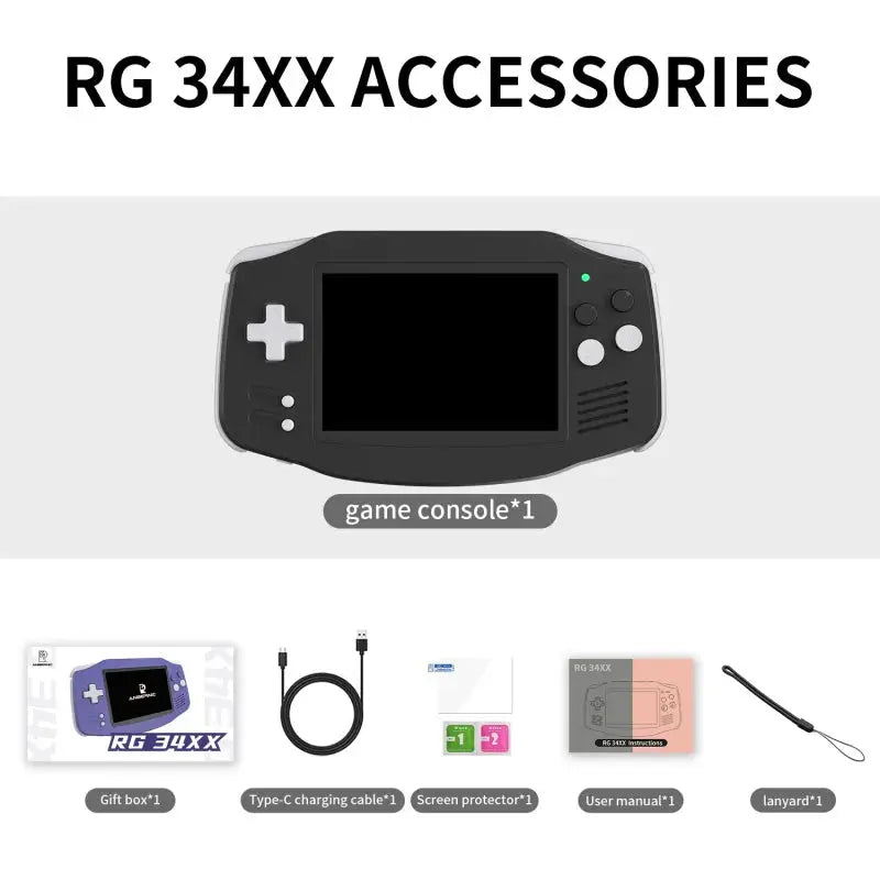 ToRetro- Anbernic RG 34XX Retro Handheld Game Console-11