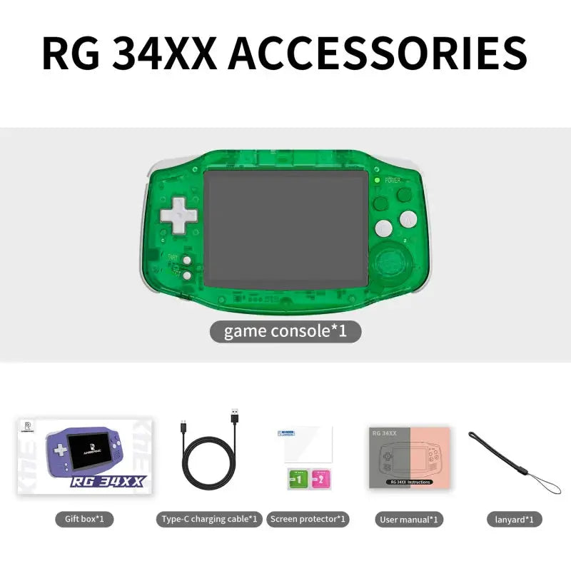 ToRetro- Anbernic RG 34XX Retro Handheld Game Console-9