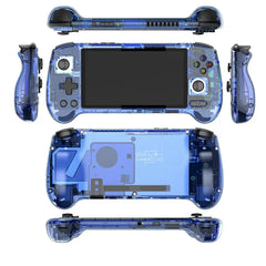  ToRetro- ANBERNIC RG556 Retro Handheld Game Console- Transparent-Blue-Standard-Version-256G