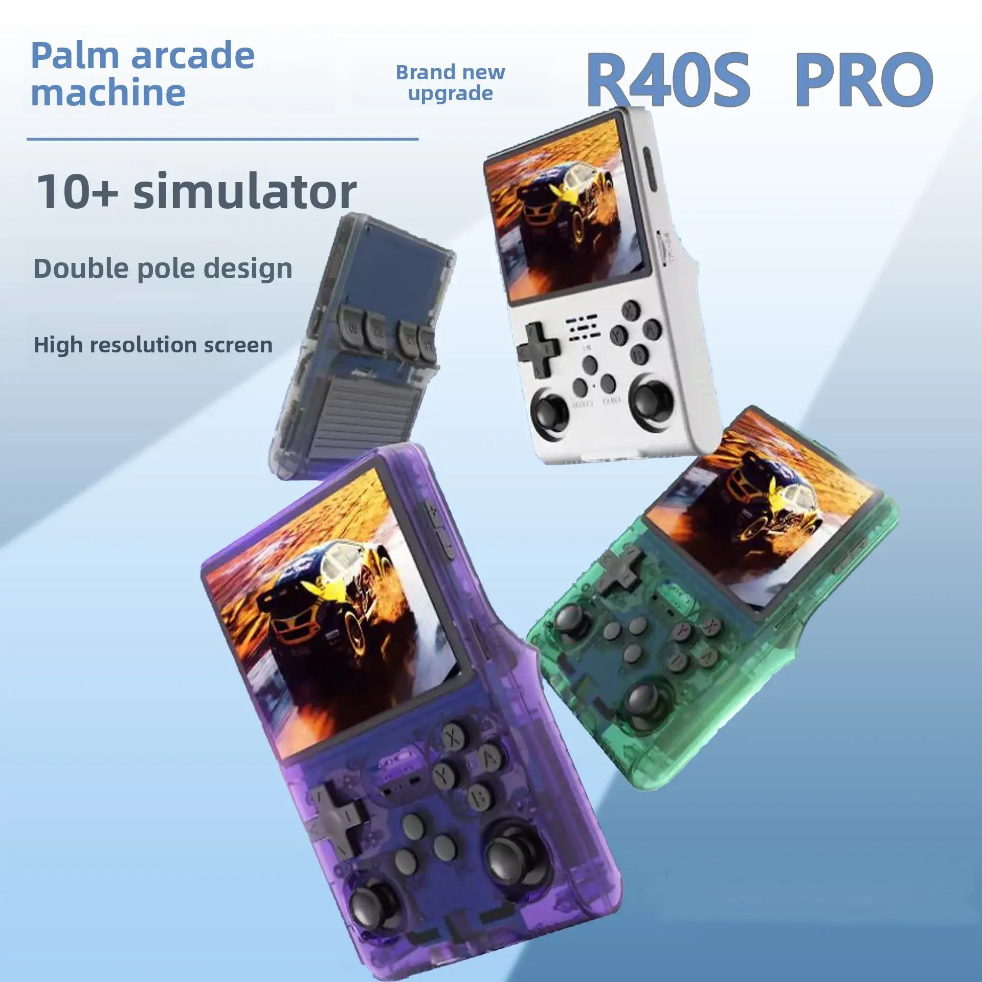 Powkiddy RG351P schermo IPS da 3,5 pollici doppio joystick console di Powkiddy RG351P schermo IPS da 3,5 pollici doppio joystick console di