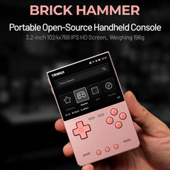 ToRetro- TRIMUI BRICK-BRICK HAMMER — New Generation Metal Handheld Console-