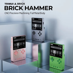 ToRetro- TRIMUI BRICK-BRICK HAMMER — New Generation Metal Handheld Console-
