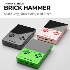 ToRetro- TRIMUI BRICK-BRICK HAMMER — New Generation Metal Handheld Console-