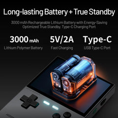 ToRetro- TRIMUI BRICK-BRICK HAMMER — New Generation Metal Handheld Console-