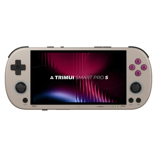ToRetro- TRIMUI SMART PRO S Handheld Gaming Console, 4.96" IPS Screen, Octa-Core CPU, Hall Joysticks, 5000mAh Battery, Linux Retro Game Console-