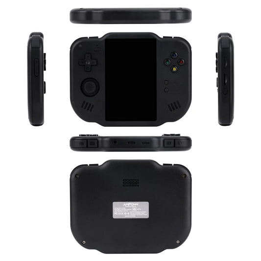 ToRetro- ZERO 40 Vertical Handheld Game Console , Android OS, Multi-Emulator Support,  Rotatable Touchscreen- 黑色