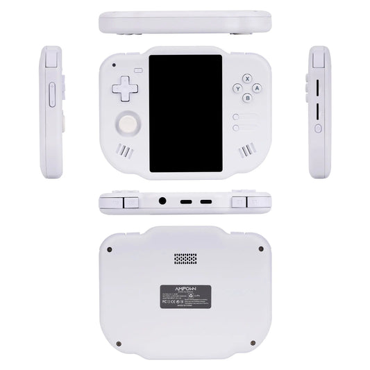 ToRetro- ZERO 40 Vertical Handheld Game Console , Android OS, Multi-Emulator Support,  Rotatable Touchscreen- 白